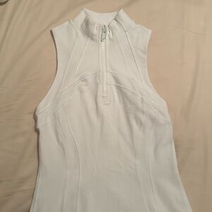 Lululemon white fitted tank dress